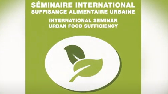Séminaire international "Suffisance Alimentaire Urbaine" 